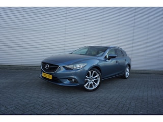 Mazda 6 Sportbreak 2.0 HP GT-M Climate / Navi / Cruise / Camera / Leder / Stoelverw. / Parkeers. / NAP