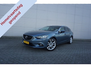 Mazda 6 Sportbreak 2.0 HP GT-M Climate / Navi / Cruise / Camera / Leder / Stoelverw. / Parkeers. / NAP