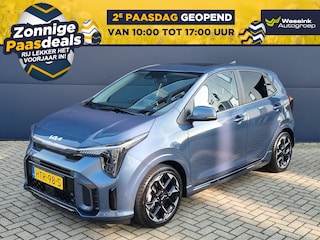Kia Picanto 1.0 DPi 63pk GT-Line Automaat | Climate Control | Stoel-/Stuurverwarming | Camera | Schuif-/Kanteldak | Apple Carplay |