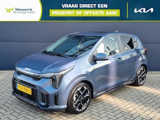 Kia Picanto 1.0 DPi 63pk GT-Line Automaat | Climate Control | Stoel-/Stuurverwarming | Camera | Schuif-/Kanteldak | Apple Carplay |