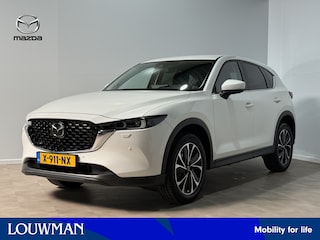 Mazda CX-5 2.0 e-SkyActiv-G M Hybrid 165 Exclusive-Line + Black Comfort pakket Navigatie | PDC v+a en 360 Gr. camera | Leder | Stoelverwarming