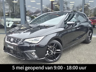 Seat Ibiza 1.0 EcoTSI FR Business Connect 18 inch Black line | Winterpakket | Leer-Alcantara | ECC | Apple-Android | Zeer complete uitvoering | Nw prijs 35.120,-