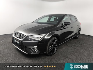 Seat Ibiza 1.0 EcoTSI FR Business Connect 18 inch Black line | Winterpakket | Leer-Alcantara | ECC | Apple-Android | Zeer complete uitvoering | Nw prijs 35.120,-