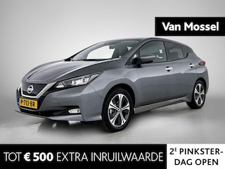 Nissan Leaf e+ Business Executive 62 kWh 218PK | BOSE Audio | Navigatie | All Season Banden | Volleder Interieur | Stoel- en Stuurverwarming | 360 Graden Camera | Apple CarPlay & Android Auto