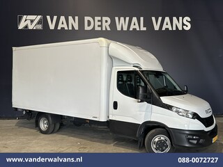 Iveco Daily 35C16H 157pk Bakwagen Dubbel Lucht Laadklep Euro6 Airco | Camera | 1010kg laadvermogen Bijrijdersbank