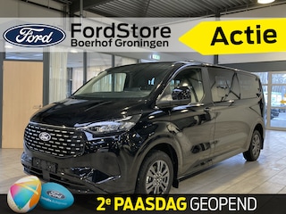 Ford Tourneo Custom Titanium X 340 2.5 PHEV 233 pk L2 9 persoons | Elek. Trekhaak | Winter Pack | Camera | LED | 17" | 1850kg trekgewicht | Elek. Best. Stoel