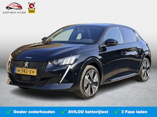 Peugeot 208 EV GT Pack 50 kWh SoH 92,7% / Panoramdak / Warmtepomp / 3 Fase / Adaptive cruise / camera / Carplay / Leder/Alcantara / DAB+ / 3 Fase / Navigatie / Dodehoek / Keyless / Full LED / 1e Eigenaar /