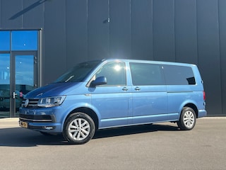Volkswagen Transporter Dubbele Cabine DSG 150 PK | Dubbele Schuifdeur | Trekhaak | Navi | Multivan Dashboard | Stoel verwarming | Multistuur
