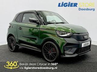 Ligier JS50 Ultimate Black Line stoere diesel-citycar met complete uitrusting!