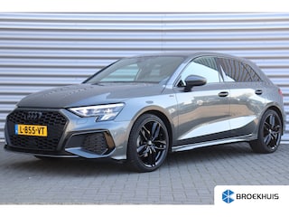 Audi A3 Sportback 30 TFSI 110PK S EDITION AUTOMAAT / NAVI / LEDER / CLIMA / FULL-LED / PDC / KEYLESS / 18" LMV / CAMERA / 2X S-LINE / CRUISECONTROL / WINTERPAKKET / 1E EIGENAAR / NIEUWSTAAT !!