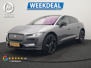Jaguar I-Pace EV400 R-Dynamic HSE FACELIFT MODEL INCL BTW | Luchtvering | Panodak | Adaptive Cruise | Lederen Kuipstoelen Memory & Ventilatie | Alcantara Hemel |  22"L.M | Head Up | Meridian Sound | Keyless | Apple Carplay |
