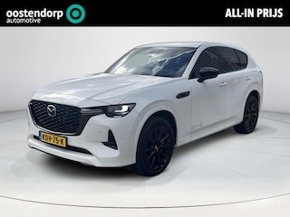 Mazda CX-60 2.5 e-SkyActiv PHEV Homura Business Edition | Stoelverwarming/verkoeling | Adaptive cruisecontrol | Lederen bekleding | Elektrische stoelen met geheugenfunctie | Stuurwiel elektrisch verstelbaar |360* camera | Elektronische achterklep |