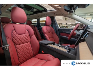 Volvo XC60 T8 Ultra | Rood Leder! | B&W | Luchtvering | Pano | UNIEK!! | GeenImport!