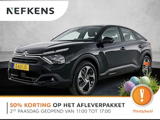 Citroën C4 EV You 50 kWh 136pk | Accu SOH 99,4% | Navigatie via Apple Carplay / Android Auto | Achteruitrijcamera | Climate Control | Cruise Control | Parkeersensoren | DAB+ radio | Armsteun | Stof/kunstlederen comfortstoelen | Volledig digitaal instrumentenpaneel | 18” lichtmetalen velgen |