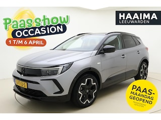 Opel Grandland 1.2 Turbo 145pk Automaat Hybrid GS | Alcantara | Navigatie | Elektrische achterklep | Matrix LED verlichting | Stoel- en stuurverwarming | Zwart dak