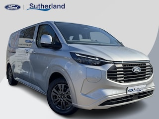 Ford Transit Custom 320 2.5 PHEV L2H1 Limited DC |SCI| Dubbele cabine | Dubbele schuifdeur | 360 graden camera | Adaptieve cruise control | 8-weg verstelbare en verwarmbare passagiersstoel | Inklapbare trekhaak | 17 inch velgen | AGM accu | Reservewiel | 12V aanlsuitpunt
