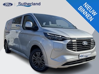 Ford Transit Custom 320 2.5 PHEV L2H1 Limited DC |SCI| Dubbele cabine | Dubbele schuifdeur | 360 graden camera | Adaptieve cruise control | 8-weg verstelbare en verwarmbare passagiersstoel | Inklapbare trekhaak | 17 inch velgen | AGM accu | Reservewiel | 12V aanlsuitpunt