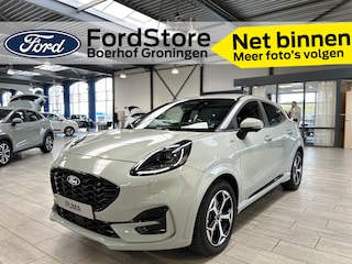 Ford Puma EcoBoost Hybrid 155 pk ST-Line X | Trekhaak | Winter Pack | Adapt. cruise | 360° Camera | B&O | All-season | Gar. tm 2028 |