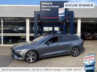 Volvo V60 2.0 B3 Momentum Advantage / Automaat / NL-Auto / Vol-Leder / Adaptieve Cruise-Control / Stoel-/Stuurverwarming / Climate-Control / Standkachel / Keyless / LED / Apple-Carplay & Android-Auto / DAB Radio-Bluetooth / Navi / PDC V+A met Camera / 19'' LMV / ENZ.