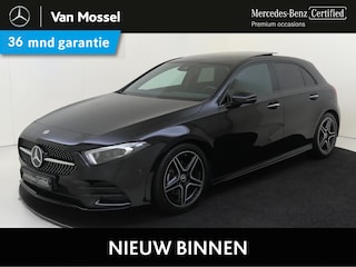 Mercedes-Benz A-klasse 180 Premium Plus AMG Line/ Night pakket/ Panorama schuifkanteldak/ memory seats