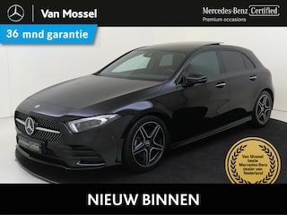 Mercedes-Benz A-klasse 180 Premium Plus AMG Line/ Night pakket/ Panorama schuifkanteldak/ memory seats