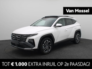 Hyundai Tucson 1.6 T-GDI PHEV Premium Sky | Panoramisch Schuif- / Kanteldak | Stoelverkoeling en -verwarming | 360 graden camera | Adaptieve Cruise Control |