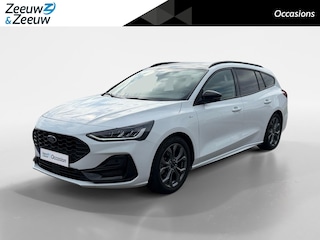 Ford Focus Wagon 1.0 EcoBoost Hybrid ST Line | 17" Lichtmetalen velgen | Winter pack | Parkeersensoren voor en achter  | Navigatie | Apple carplay & Android auto | Cruise control | DAB | Bluetooth | Privacy glas |