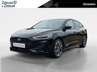 Ford Focus 1.0 EcoBoost Hybrid ST Line X | Full led koplampen | 18" lichtmetalen velgen | 155 pk | Parkeersensoren voor en achter | Achteruitrijcamera | Draadloos opladen mobiel | Cruise control | Keyless entry | Navigatie | Apple carplay & Android auto |