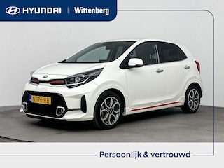 Kia Picanto 1.0 DPi GT-Line | Lage km-stand! | Leer | Lm-wielen | Navigatie | Camera | Parkeersensoren |