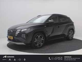 Hyundai Tucson 1.6 T-GDI PHEV N Line Sky 4WD / Trekhaak / All Seasonbanden / Stoelverwarming & Stoelkoeling voor / Blindspot camera / SoH 100% / GROOT Glazen schuif-kanteldak / Parkeersensoren voor & achter / Historie aanwezig /
