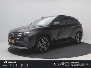 Hyundai Tucson 1.6 T-GDI PHEV N Line Sky 4WD / Trekhaak / All Seasonbanden / Stoelverwarming & Stoelkoeling voor / Blindspot camera / SoH 100% / GROOT Glazen schuif-kanteldak / Parkeersensoren voor & achter / Historie aanwezig /