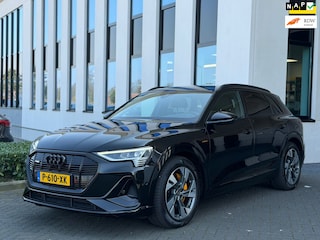 Audi e-Tron 55 quattro 408 pk S edition 95 kWh, 2 X S-LINE, camera, afn trekhaak, vele opties, 1 e eigenaar, NL auto met nap