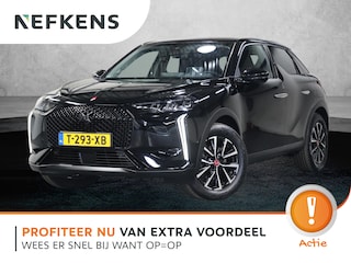 DS 3 E-Tense Performance Line 54 kWh 156PK | 1ste eigenaar | AUTOMAAT | AppleCarPlay/AndroidAuto | Navigatie | Climate Control | Adaptief Cruise Control | 360'Camera | Alcantara | Keyless | Head-Up Display | Privacy Glass | Isofix | Warmtepomp |