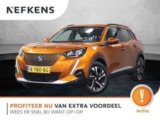 Peugeot 2008 Allure 50kWh 136PK | 1ste eigenaar | ACCURAPPORT 90% | Camera | LED lampen | LEER/stof | Navigatie | Climate Control | Cruise Control | AUTOMAAT | DAB Radio | Parkeersensoren | Privacy Glass | Isofix |
