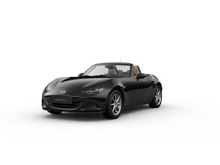Mazda MX-5 SKYACTIV-G 132 Kazari | 16-inch lichtmetalen velgen in Bright Dark (Skyactiv-G 132) | 17-inch lichtmetalen velgen in Machining (Skyactiv-G 184) | 8-inch LCD-touchscreen kleurendisplay