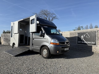 Renault Master PAARDENWAGEN | HORSETRUCK | MTM | STALLION 3XL | 2008 | HENGST | AUTOMAAT | 150PK | 3-SEAT | | NL KENTEKEN