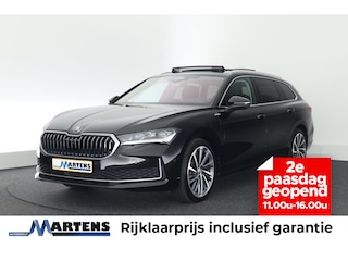 Skoda Superb 1.5 TSI PHEV 204pk Laurin & Klement Trekhaak 360Camera Leder Canton Memory Panoramadak Keyless Stoelverwarming Virtual Cockpit