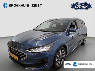 Ford Focus Wagon 1.0 EcoBoost Hybrid Titanium X | 100% dealer o.h.| Adaptieve cruise | B&O Audio | Winter-pack | Parkeercamera | LED