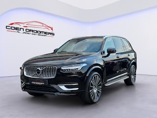 Volvo XC90 2.0 T8 Recharge AWD Inscription /Luchtvering/Apple Carplay/Panodak/Vol leder/Stoel-stuurverw./Adaptive cruise/Parksens.+Camera/Achterbankverw./22''lmv/DAB+/(MET GARANTIE*)