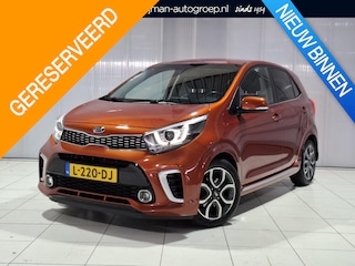 Kia Picanto 1.2 CVVT GT-Line AUTOMAAT, Stoel en Stuur verwarming, Apple Carplay/Android Auto, Navigatie, Camera.