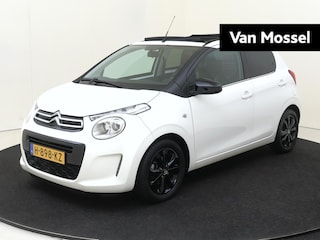 Citroën C1 1.0 VTi Airscape Shine Camera | Navigatie| Electrisch dak | Unieke C1 met zwarte accenten en slechts 44dkm !