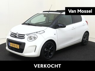 Citroën C1 1.0 VTi Airscape Shine Camera | Navigatie| Electrisch dak | Unieke C1 met zwarte accenten en slechts 44dkm !