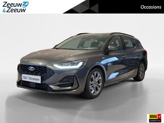 Ford Focus Wagon 1.0 EcoBoost Hybrid ST-Line 125pk automaat | 1500 kg Aanhanggewicht | Navigatie | Cruise control | All season banden