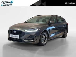 Ford Focus Wagon 1.0 EcoBoost Hybrid ST-Line 125pk automaat | 1500 kg Aanhanggewicht | Navigatie | Cruise control | All season banden