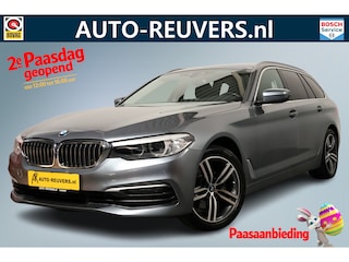 BMW 5-serie Touring 520i / LED / Leder / CarPlay / Trekhaak / Cam