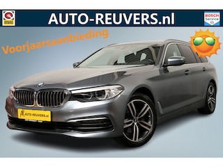 BMW 5-serie Touring 520i / LED / Leder / CarPlay / Trekhaak / Cam