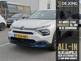 Citroën C4 Feel 50 kWh ALL-INRIJKLAARPRIJS/Navi/Camera/18"velgen/Adaptieve Cruise Control
