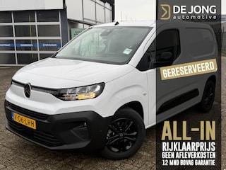 Citroën Berlingo 136 L1 50 kWh ALL-INRIJKLAARPRIJS/Navi/Camera rondom/16"velgen zwart/