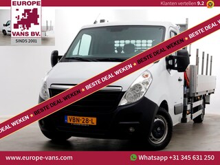 Opel Movano 2.3 CDTI 145pk E6 Open Laadbak + Kraan 08-2019