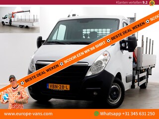 Opel Movano 2.3 CDTI 145pk E6 Open Laadbak + Kraan 08-2019